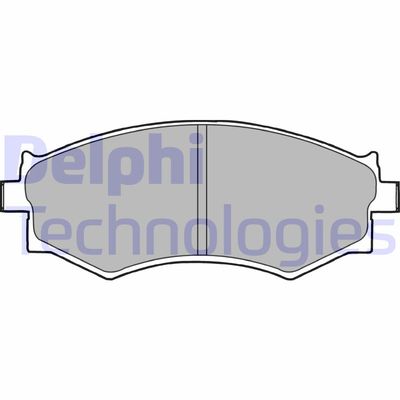 Комплект тормозных колодок, дисковый тормоз DELPHI LP1228 для NISSAN 200SX