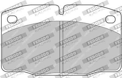 BREMSBELAGSATZ SCHEIBENBREMSE FERODO RACING FCP173R 1