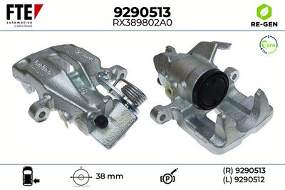 спирачен апарат FTE 9290513