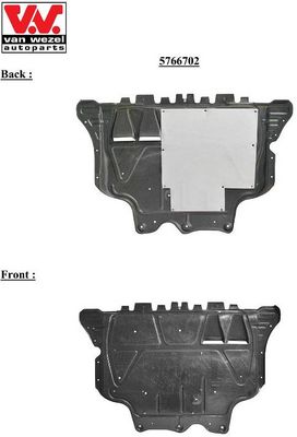 MOTORRAUMDäMMUNG VAN WEZEL 5766702 1