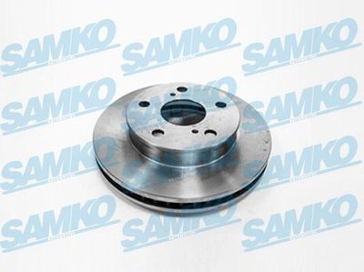 SAMKO T2070V Тормозные диски для TOYOTA HILUX VII Пикап (_N1_, _N2_, _N3_) 2.5 D-4D (KUN15_)