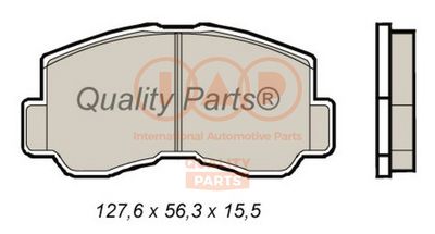 Комплект тормозных колодок, дисковый тормоз IAP QUALITY PARTS 704-12010 для MITSUBISHI PAJERO