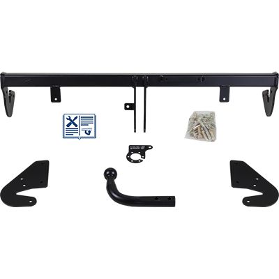 Zestaw zaczepu przyczepy RAMEDER 163167