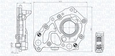 POMPA ULEI MAGNETI MARELLI 351516000153 2