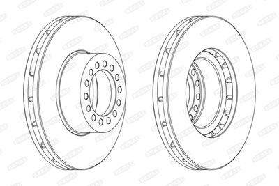 Bromsskiva BERAL BCR319A