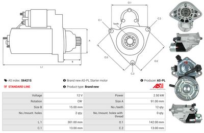 STARTER AS-PL S6421S 4