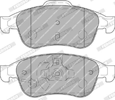 BREMSBELAGSATZ SCHEIBENBREMSE FERODO FDB4180 2