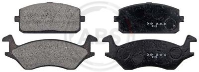 Комплект тормозных колодок, дисковый тормоз A.B.S. 36154 для TOYOTA STARLET