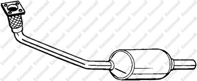KLOKKERHOLM 099-167 Катализатор для VW PASSAT B3/B4 Variant (3A5, 35I)