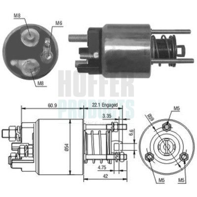 SOLENOID ELECTROMOTOR