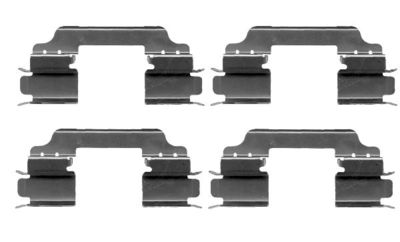 Комплектующие, колодки дискового тормоза HELLA 8DZ 355 203-151 для MERCEDES-BENZ B-CLASS