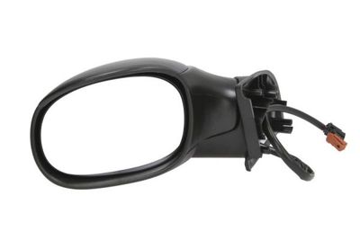 Zijspiegel Links (elektrisch, in reliëf, met verwarming) past: CITROEN C3 I 01.02-12.10