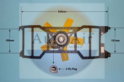 Electric Motor, radiator fan Auto Air Gloucester 05-1245