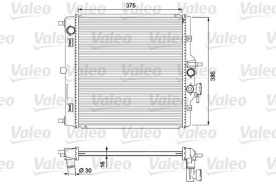 VALEO 701732 Крышка радиатора  для KIA PICANTO (Киа Пиканто)