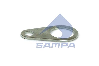 Chapa de soporte, perno de zapata de frenos