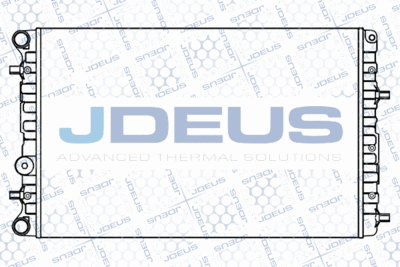 Радиатор, охлаждение двигателя JDEUS M-030022A для VW FOX