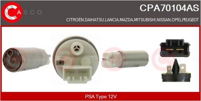 POMPA COMBUSTIBIL CASCO CPA70104AS