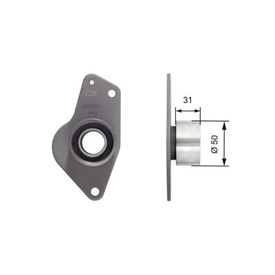 Deflection Pulley/Guide Pulley, timing belt T42089