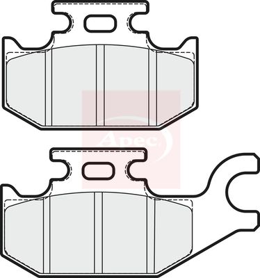 DriveTec Brake Pads DBPPAD1863