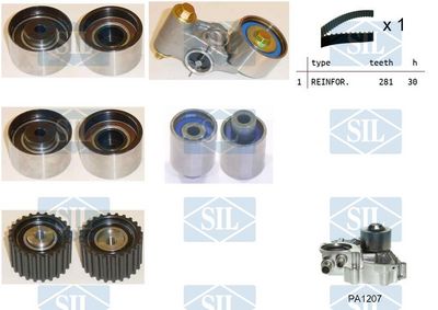 SET POMPA APA + CUREA DINTATA