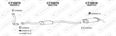 ABGASANLAGE VENEPORTE 150010