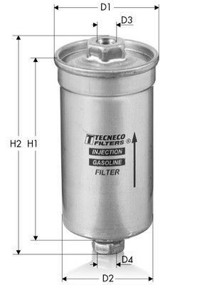 TECNECO FILTERS IN5 Топливный фильтр  для FIAT COUPE (Фиат Коупе)