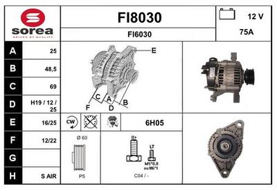 GENERATOR SNRA FI8030