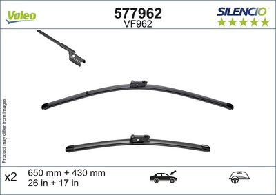 List stěrače VALEO 577962