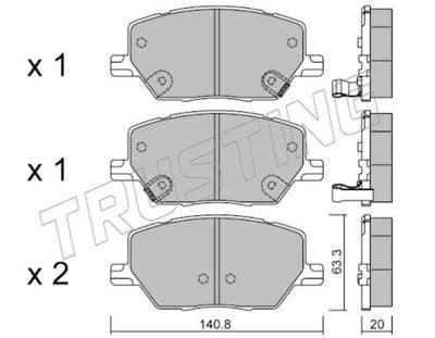 SET PLACUTE FRANA FRANA DISC