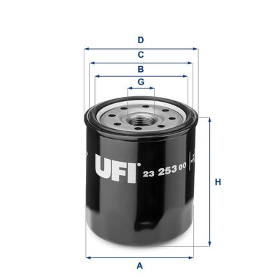 Filtr oleju UFI 23.253.00 produkt