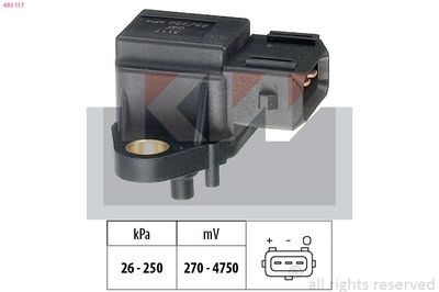 SENZOR PRESIUNE AER KW 493117