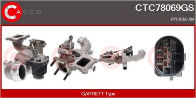 COMPRESOR SISTEM DE SUPRAALIMENTARE CASCO CTC78069GS