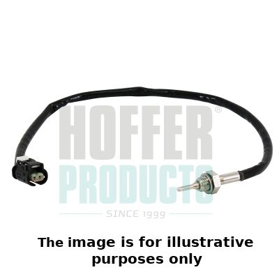 датчик, температура на изгорелите газове HOFFER 7452444E