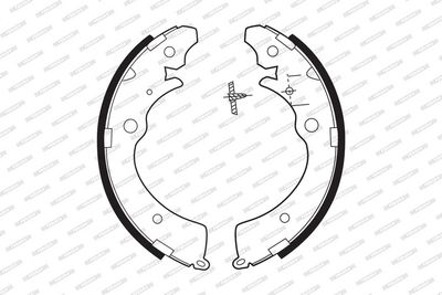 BREMSBACKENSATZ FERODO FSB318 1