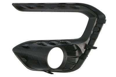 Voorbumper afdekking Voor Rechts (plastic, zwart) past: FORD KA+ 01.18-