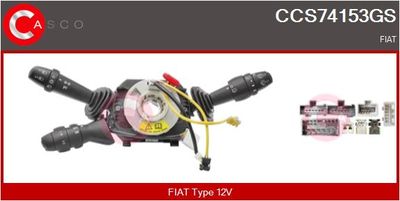 COMUTATOR COLOANA DIRECTIE CASCO CCS74153GS