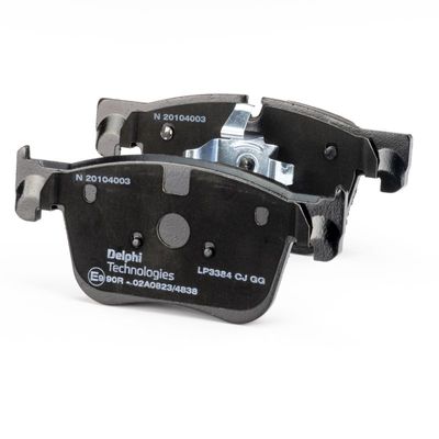 BREMSBELAGSATZ SCHEIBENBREMSE DELPHI LP3384 4