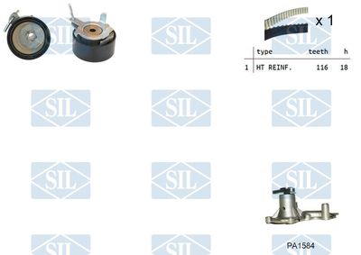 SET POMPA APA + CUREA DINTATA