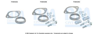 Монтажный комплект, катализатор BM CATALYSTS FK80426 для MITSUBISHI PAJERO