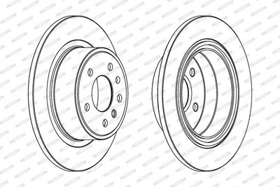 DISC FRANA FERODO DDF698C 1