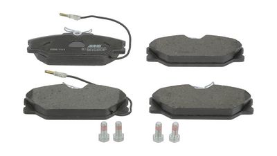 BREMSBELAGSATZ SCHEIBENBREMSE