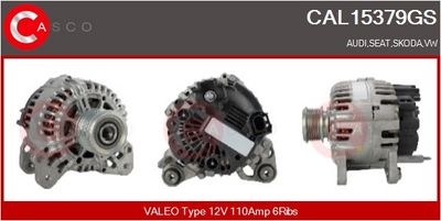 GENERATOR / ALTERNATOR CASCO CAL15379GS
