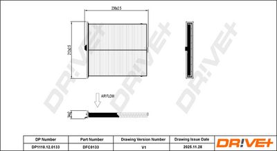 FILTER INNENRAUMLUFT DR!VE+ DP1110120133 6