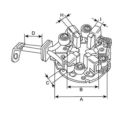 Vorschau Halter, Kohlebürsten