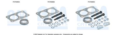 Монтажен комплект, изпускателна тръба BM Catalysts FK70085