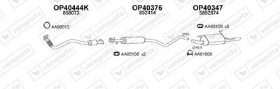 SISTEM DE ESAPAMENT VENEPORTE 400173