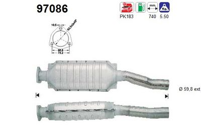 CATALIZATOR AS 97086