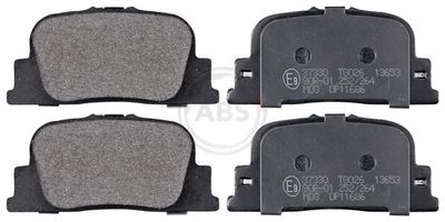 Brake Pad Set, disc brake 37330