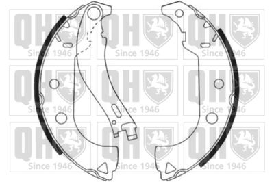 Комплект тормозных колодок QUINTON HAZELL BS1167 для FIAT STRADA