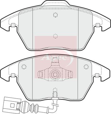 APEC Brake Pad Set, disc brake PAD1313